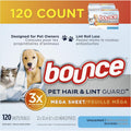 Unscented Hypoallergenic Dryer Sheets, 120 Count L578149