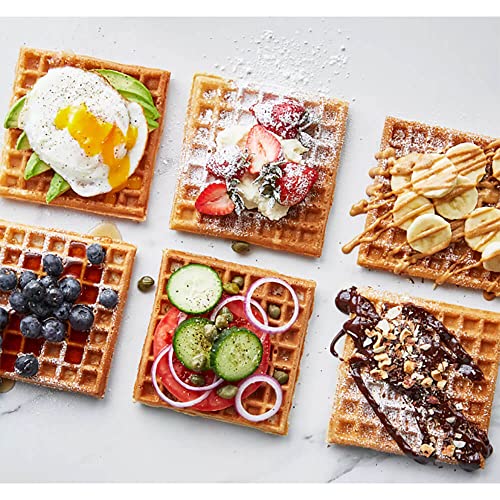 GreenPan Healthy Ceramic Nonstick Reversible Waffle Plates O40389