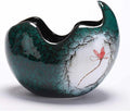 Blue Ceramic Planter Pot Y172