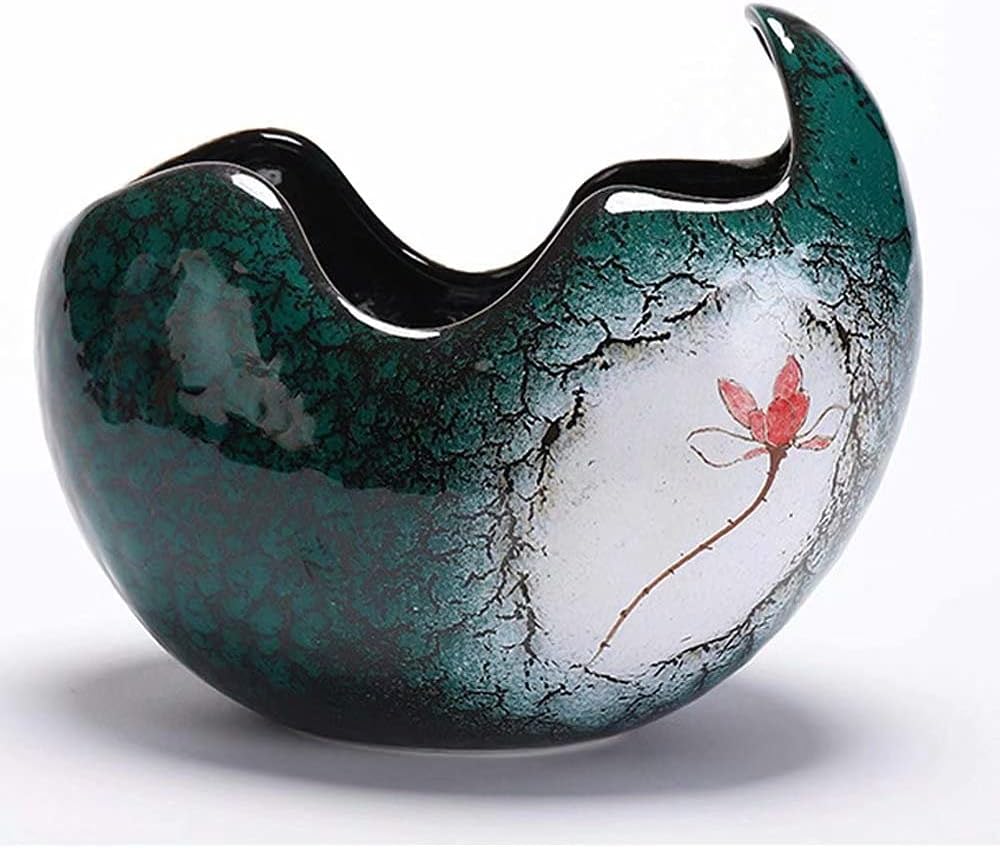 Blue Ceramic Planter Pot Y172