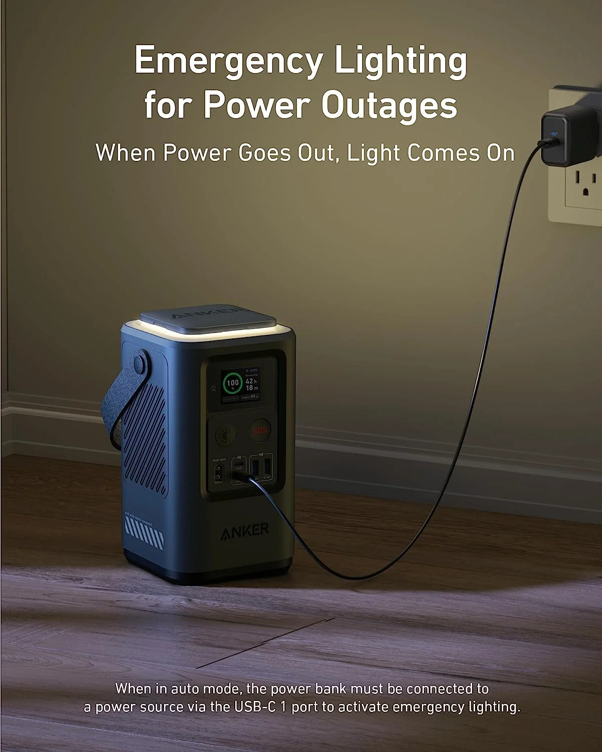 60,000mAh LiFePO4 Portable Charger with Smart Digital Display E585135