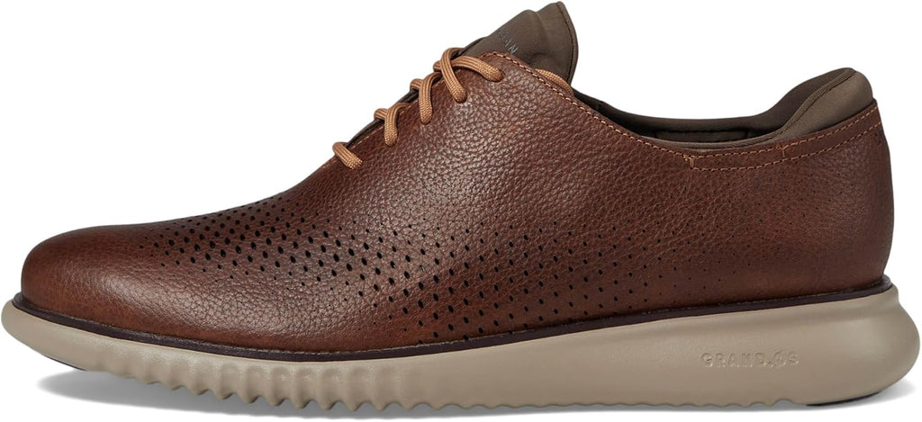 Pecan/Truffle Oxford Lined Shoes T1651