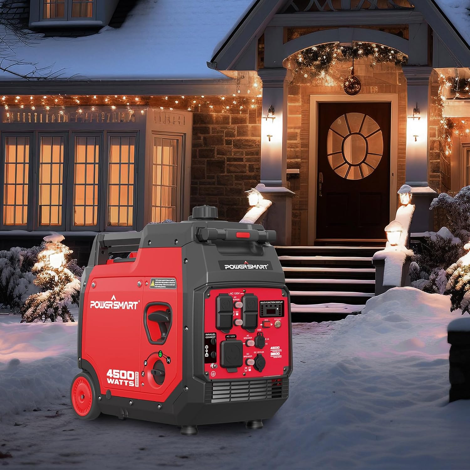 4500-Watt Portable Inverter Generator with Electric Start I328656