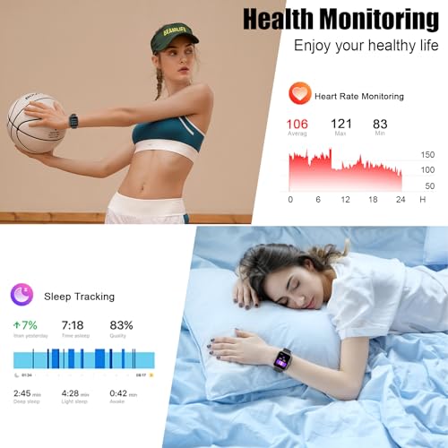 1.96" Fitness Tracker Smart Watch F107257