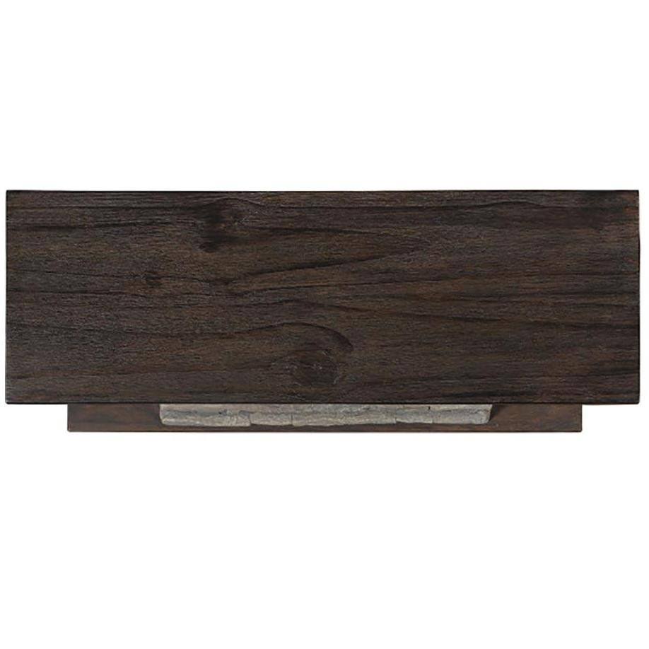 Smoky Gray Stone Electric Fireplace Wall Mantel Z913238
