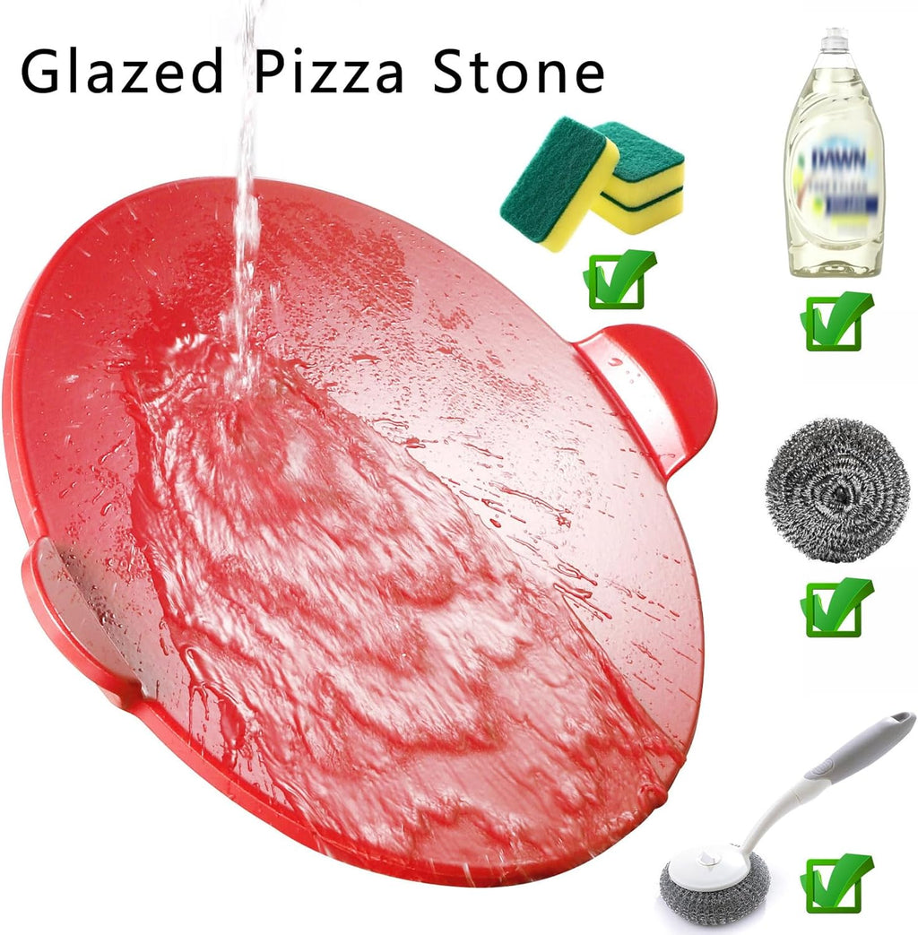 13 inch Round Non-stick Ceramic Pizza Stone C31158
