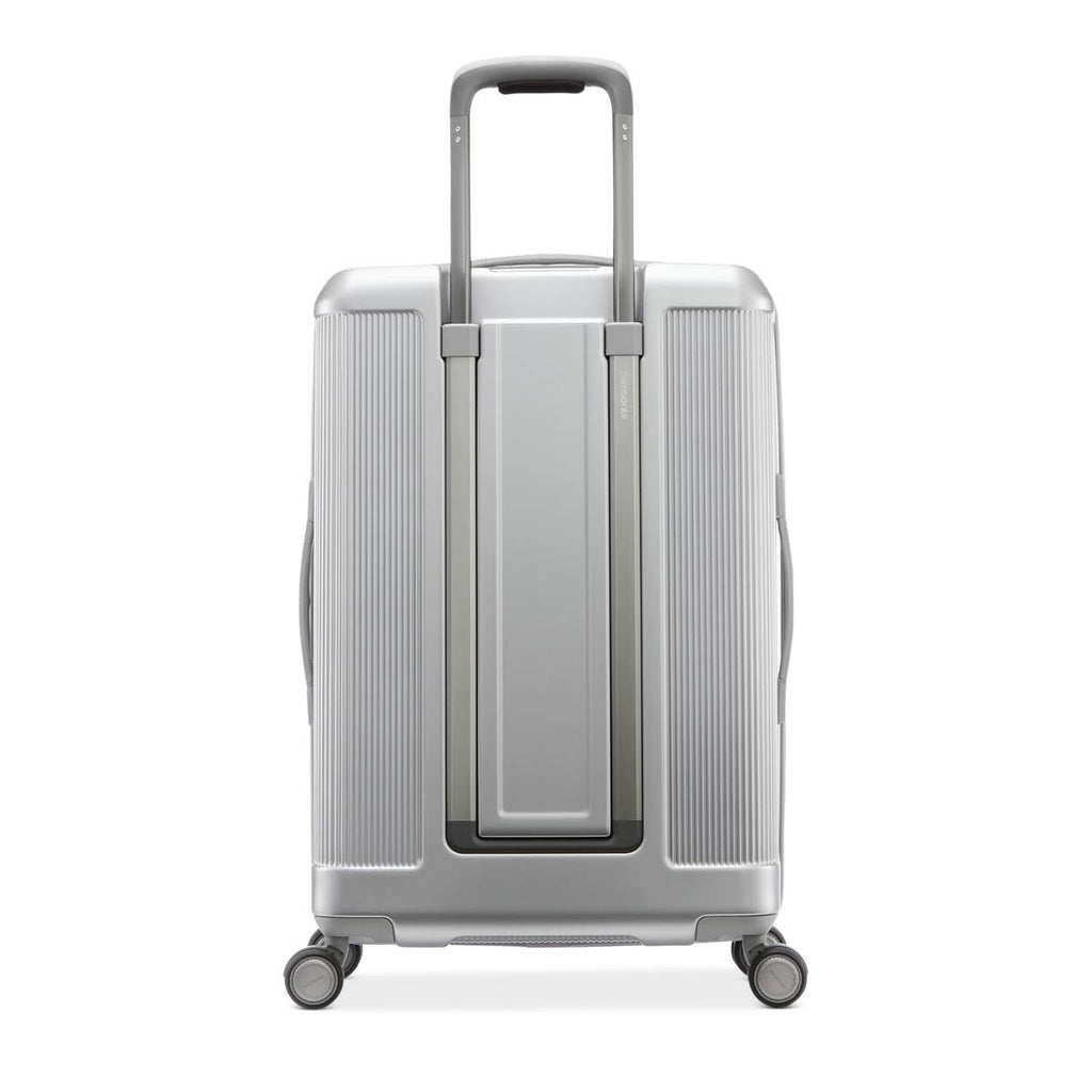 Black Medium Expandable Spinner Suitcase I804
