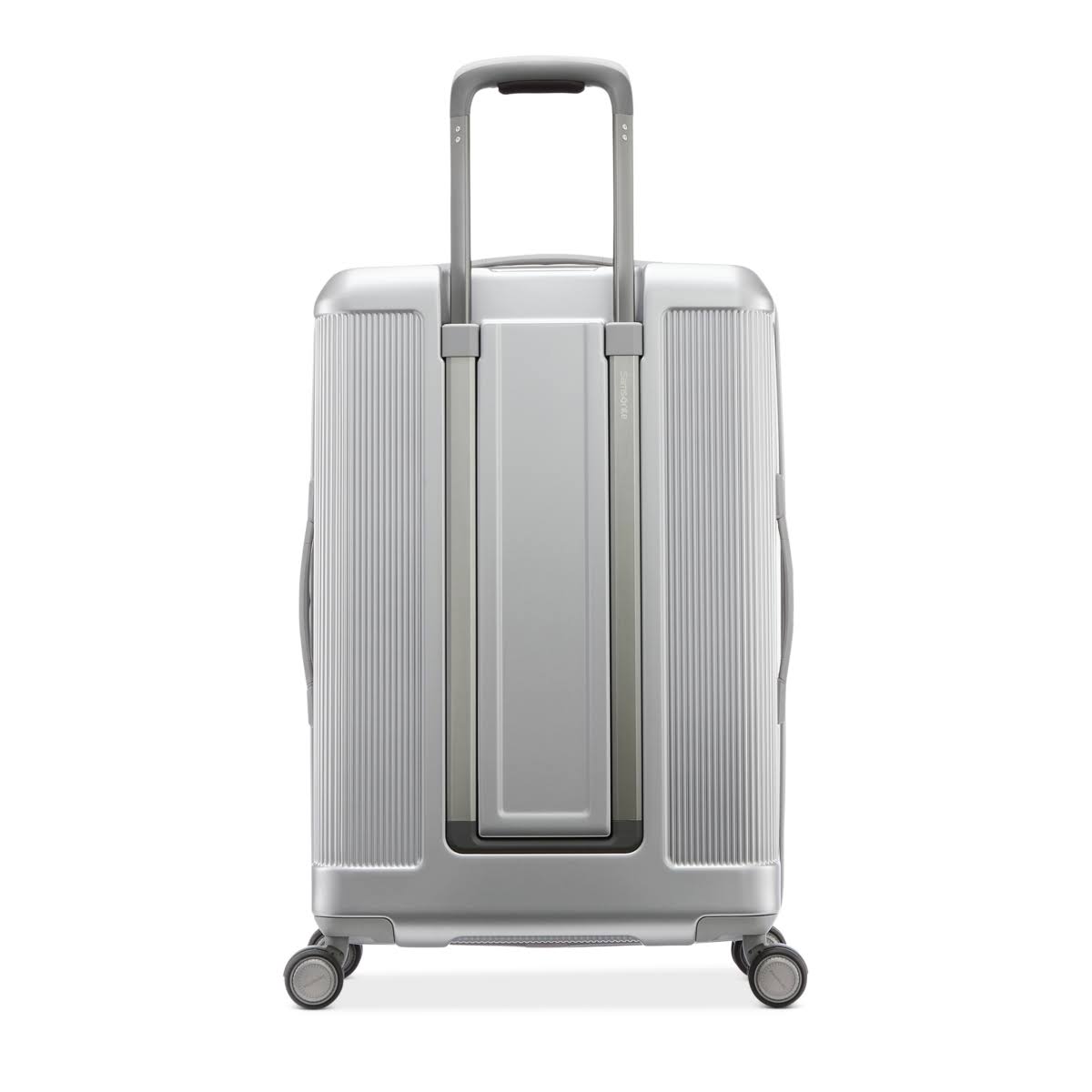 Black Medium Expandable Spinner Suitcase I804