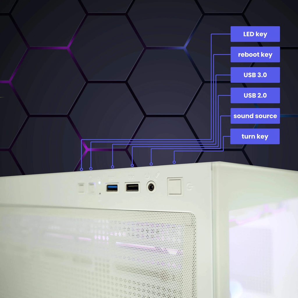 Intel Core i5 14600K AMD Radeon RX 7800 XT Gaming PC S90050