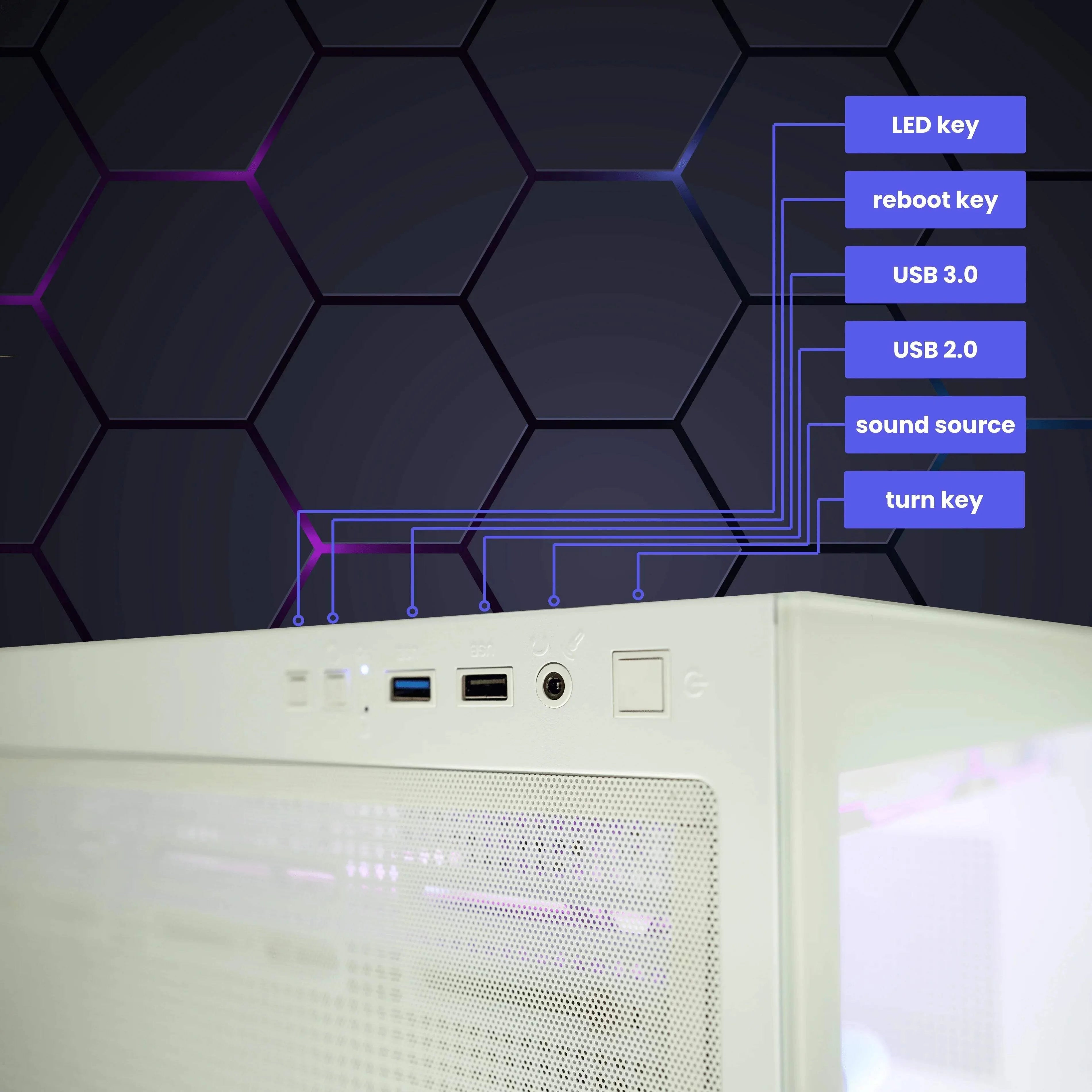 Intel Core i5 14600K AMD Radeon RX 7800 XT Gaming PC S90050