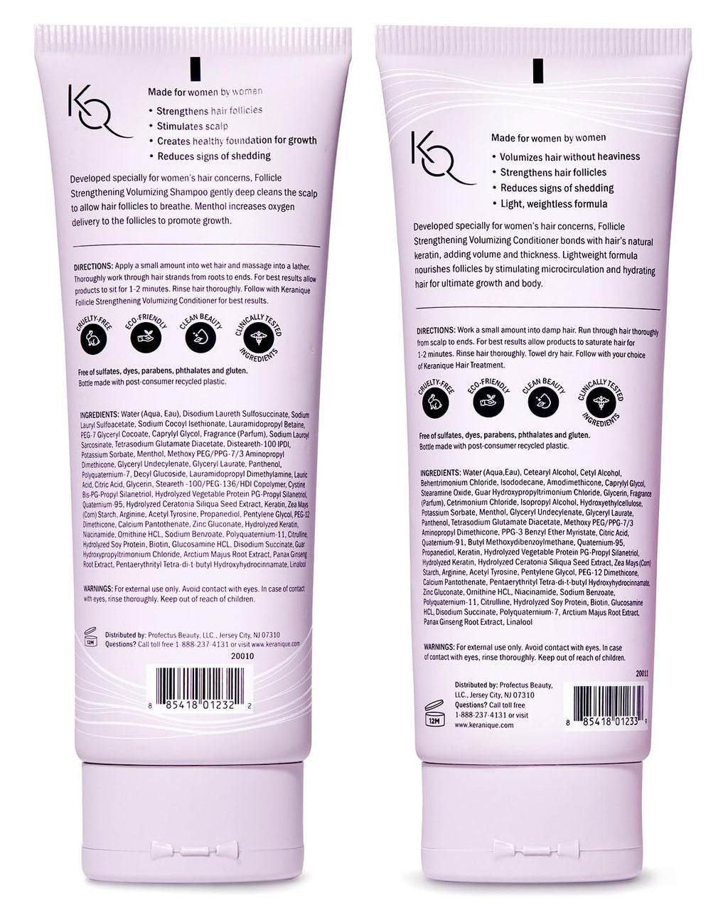 Volumizing Shampoo and Conditioner Set for Fine, Thinning Hair G87402
