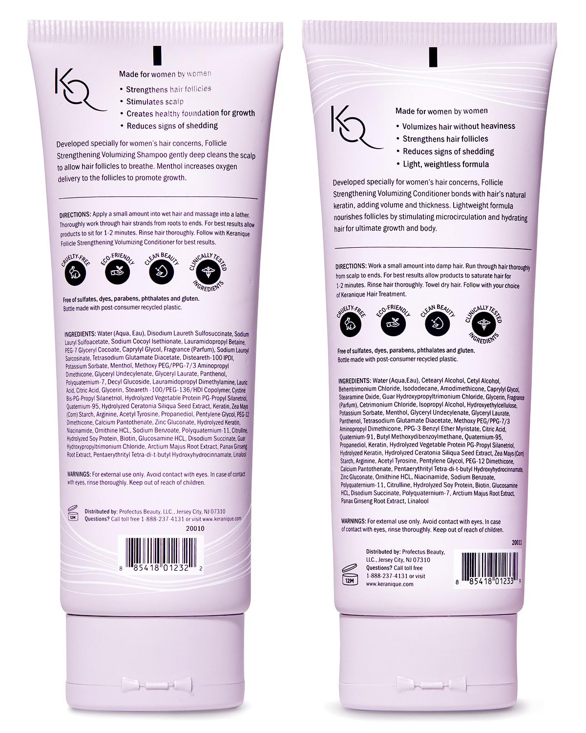 Volumizing Shampoo and Conditioner Set for Fine, Thinning Hair G87402