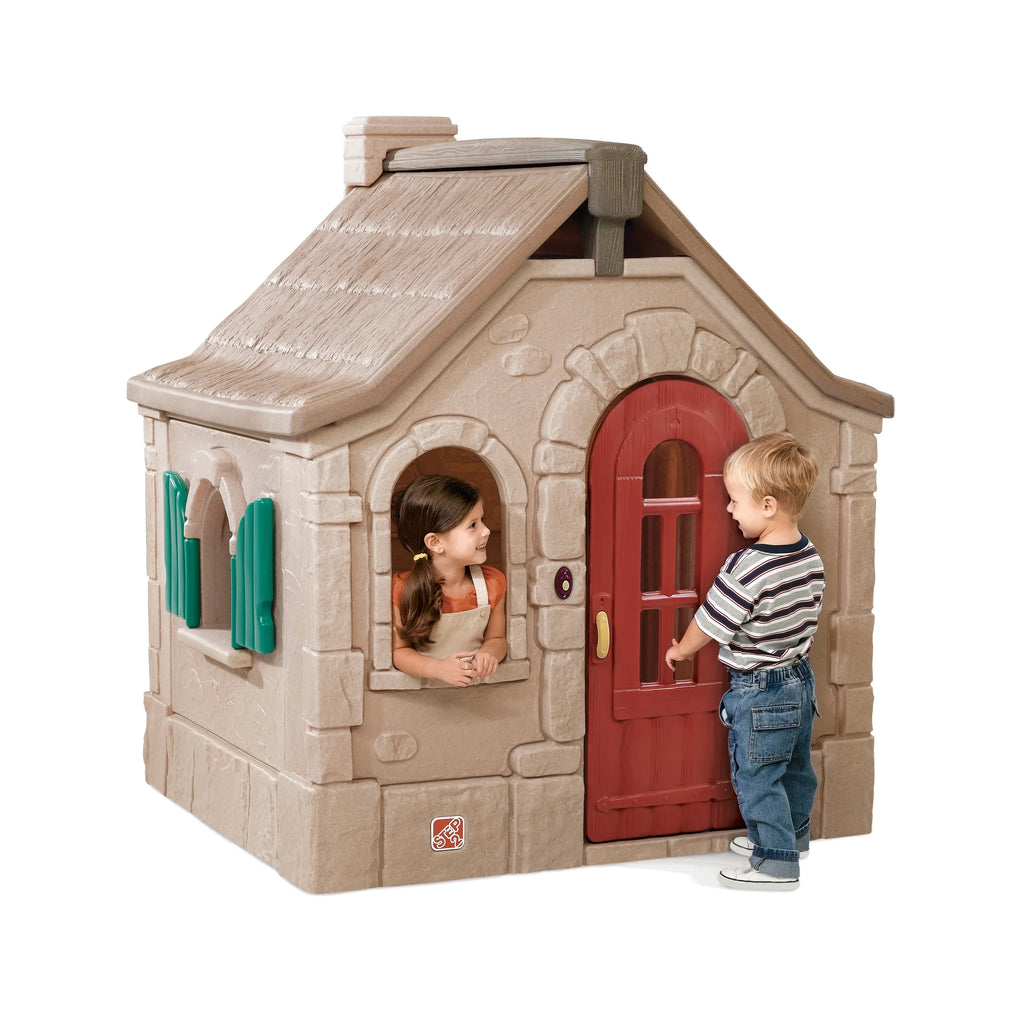 Brown Plastic Kids Playhouse G16937