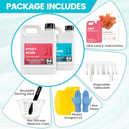1 Gallon Epoxy Resin Kit C838982