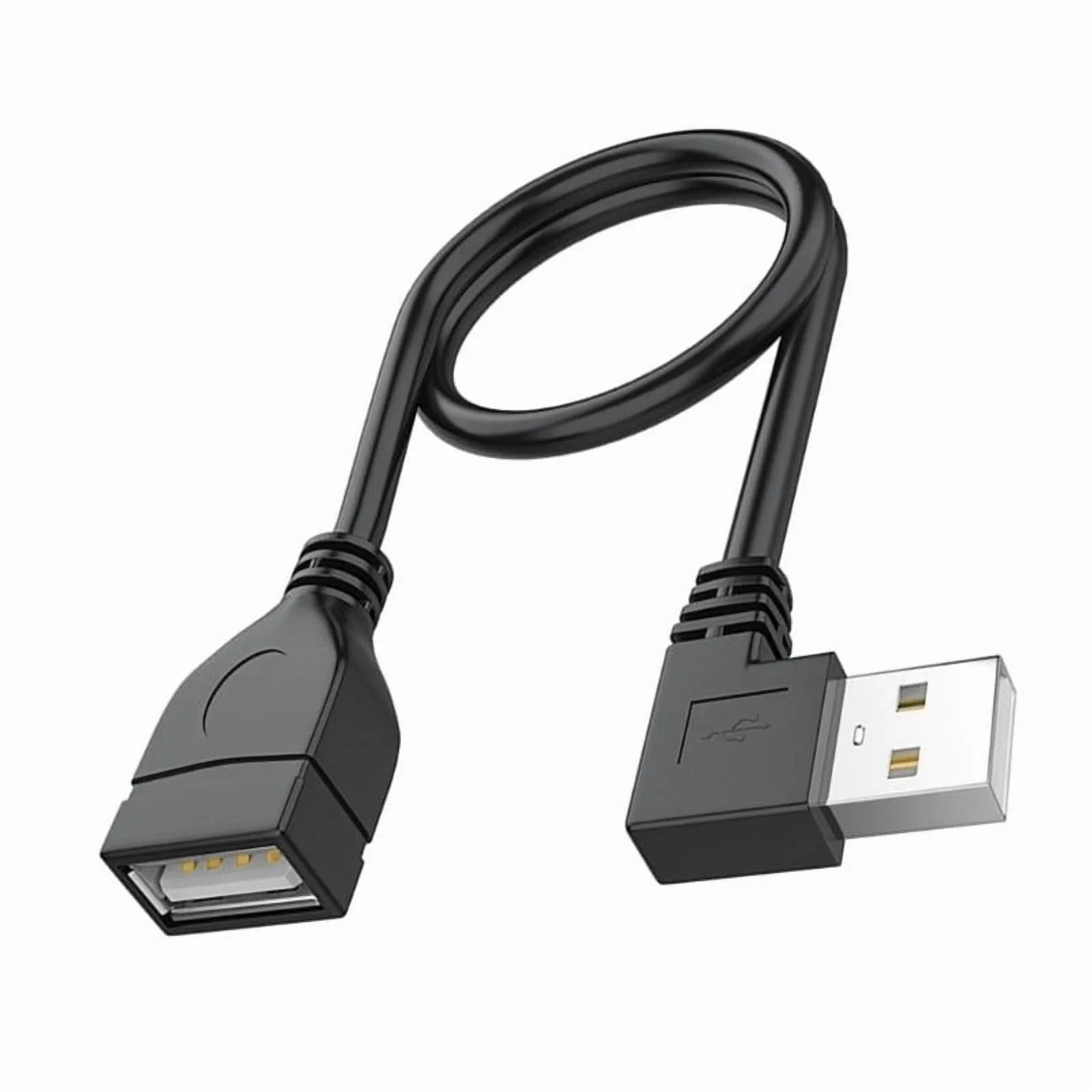 USB 2.0 Extension Cable Male to Female 90 Degree Angled B894