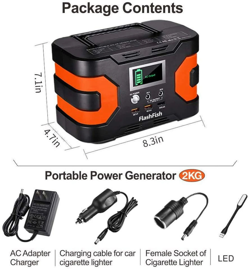 166Wh 45000mAh 200W Peak Power Station Battery E982