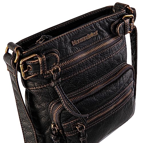 Soft Washed Leather Crossbody Shoulder Bag W394688