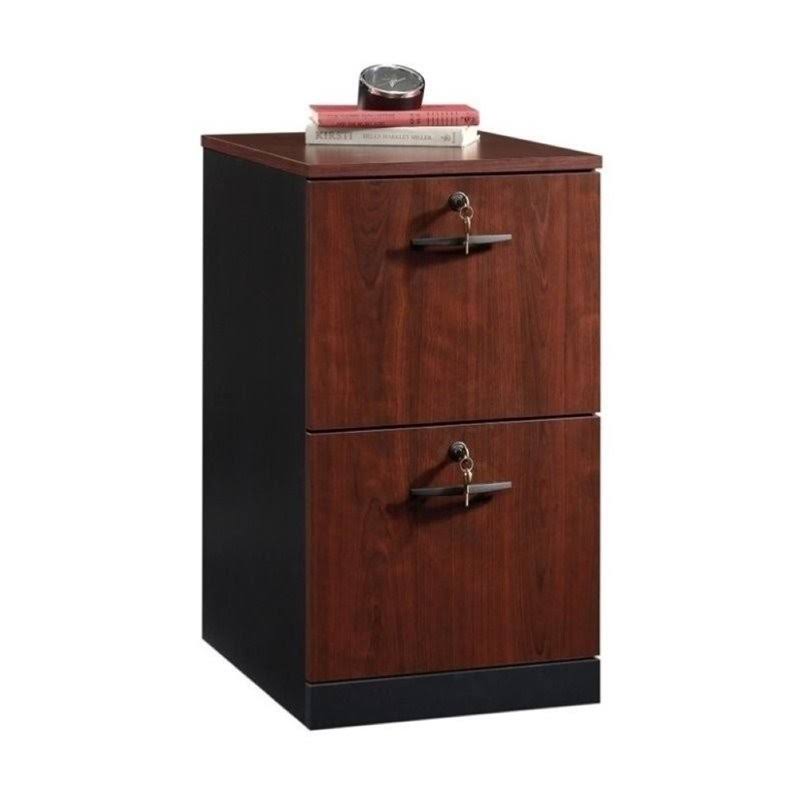 2 Drawer File Cabinet in Classic Cherry L382