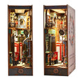 DIY Book Nook Miniature Kit, 3D Wooden Puzzle Booknook K90434