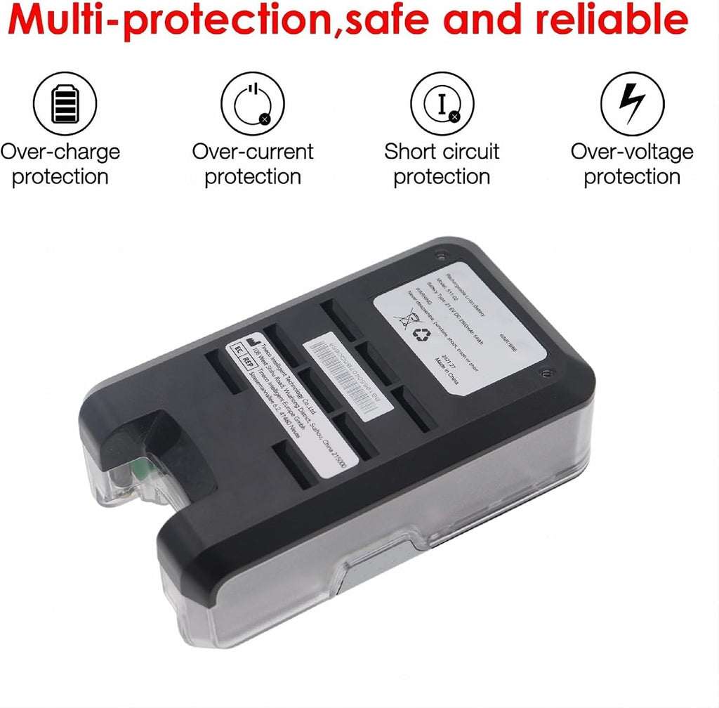 2500mAh 21.6V Replacement Battery for Cordless Vacuum Cleaner M418