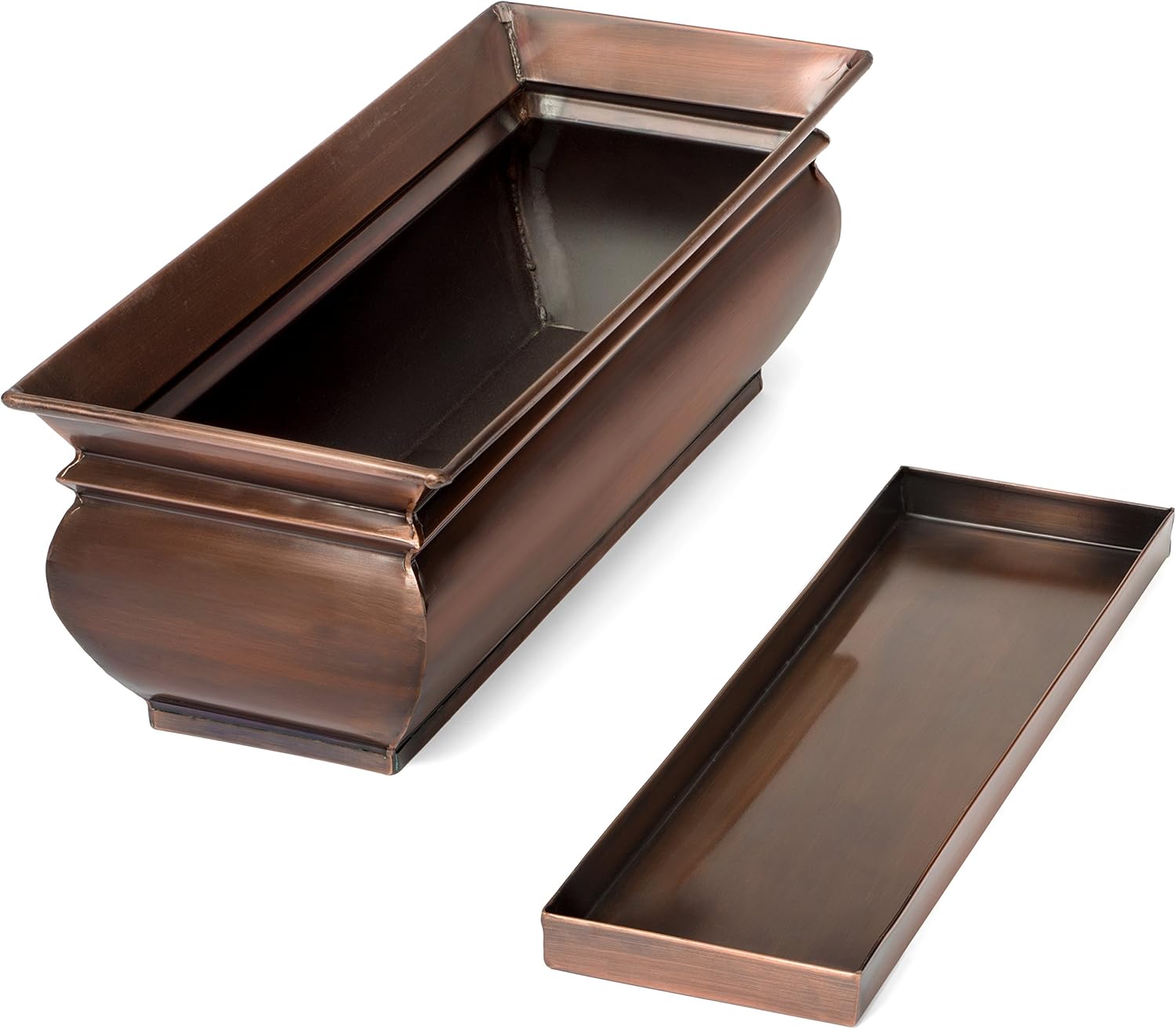 Rectangular Herb Planter Pots 16 x 6 x 5.75 Inches T8631