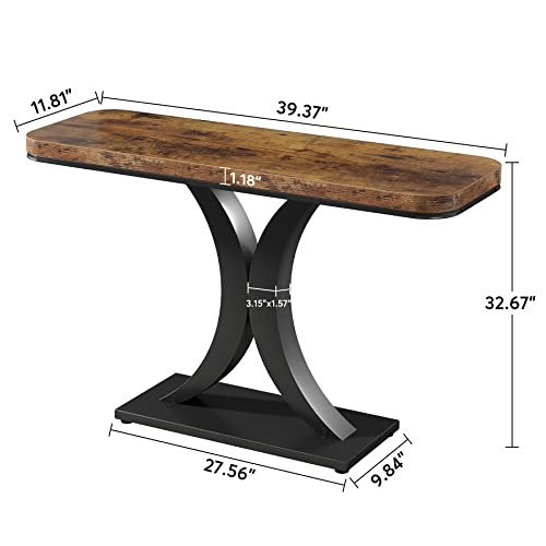 Compact Entryway Console Table B1512