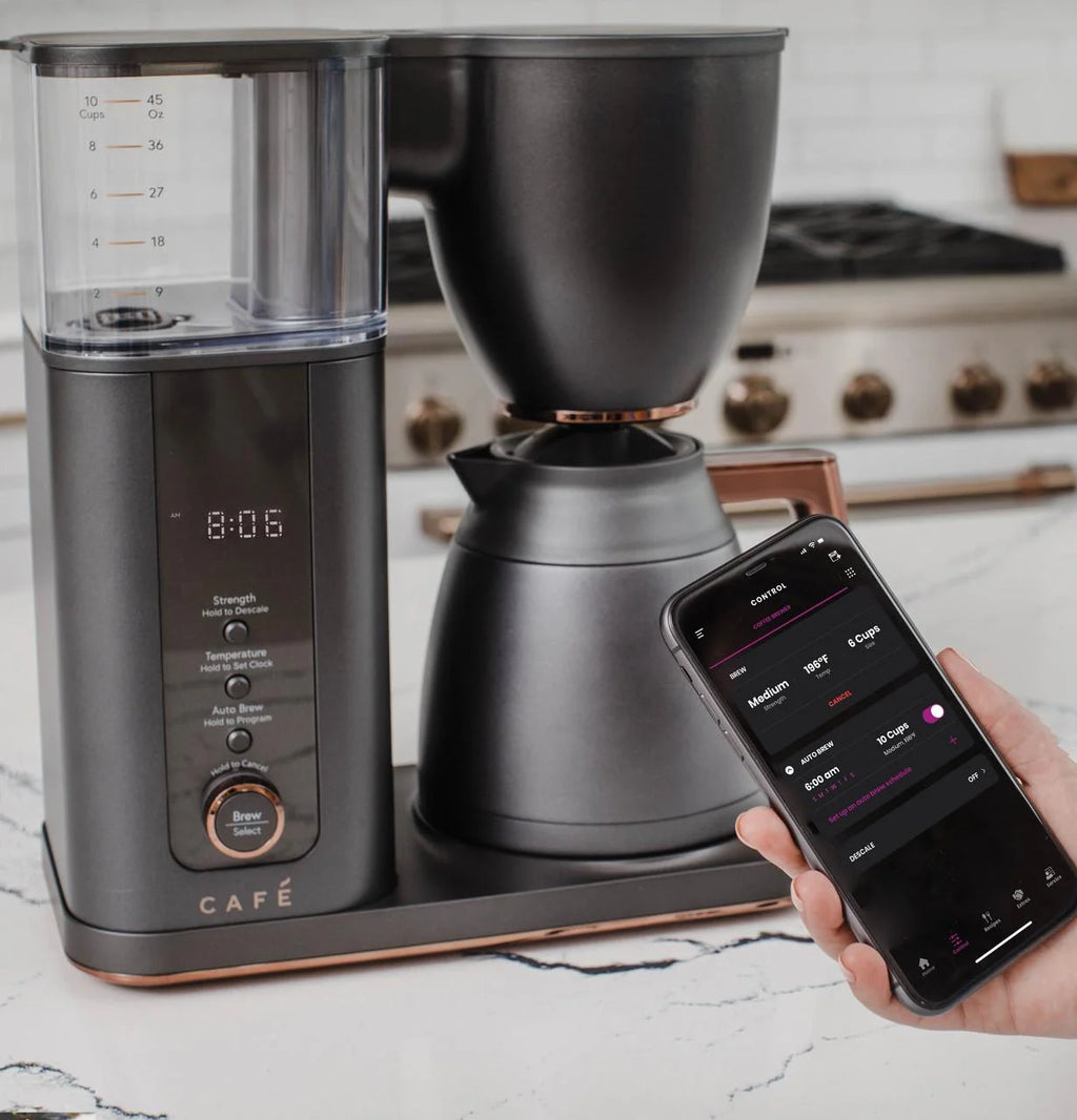 10-Cup Coffee Maker with WiFi Matte Black Z6798