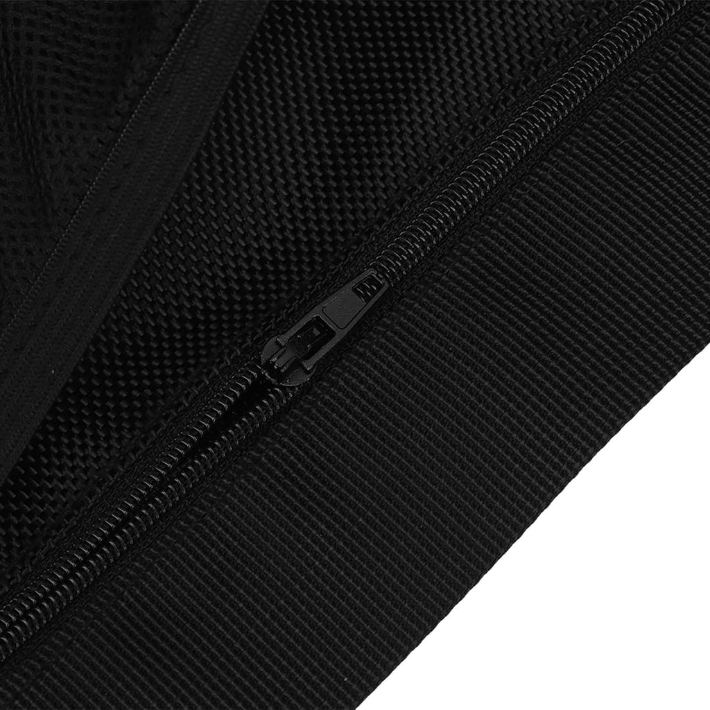 Black Oxford Cloth Waist Belt Bag Pouch E949