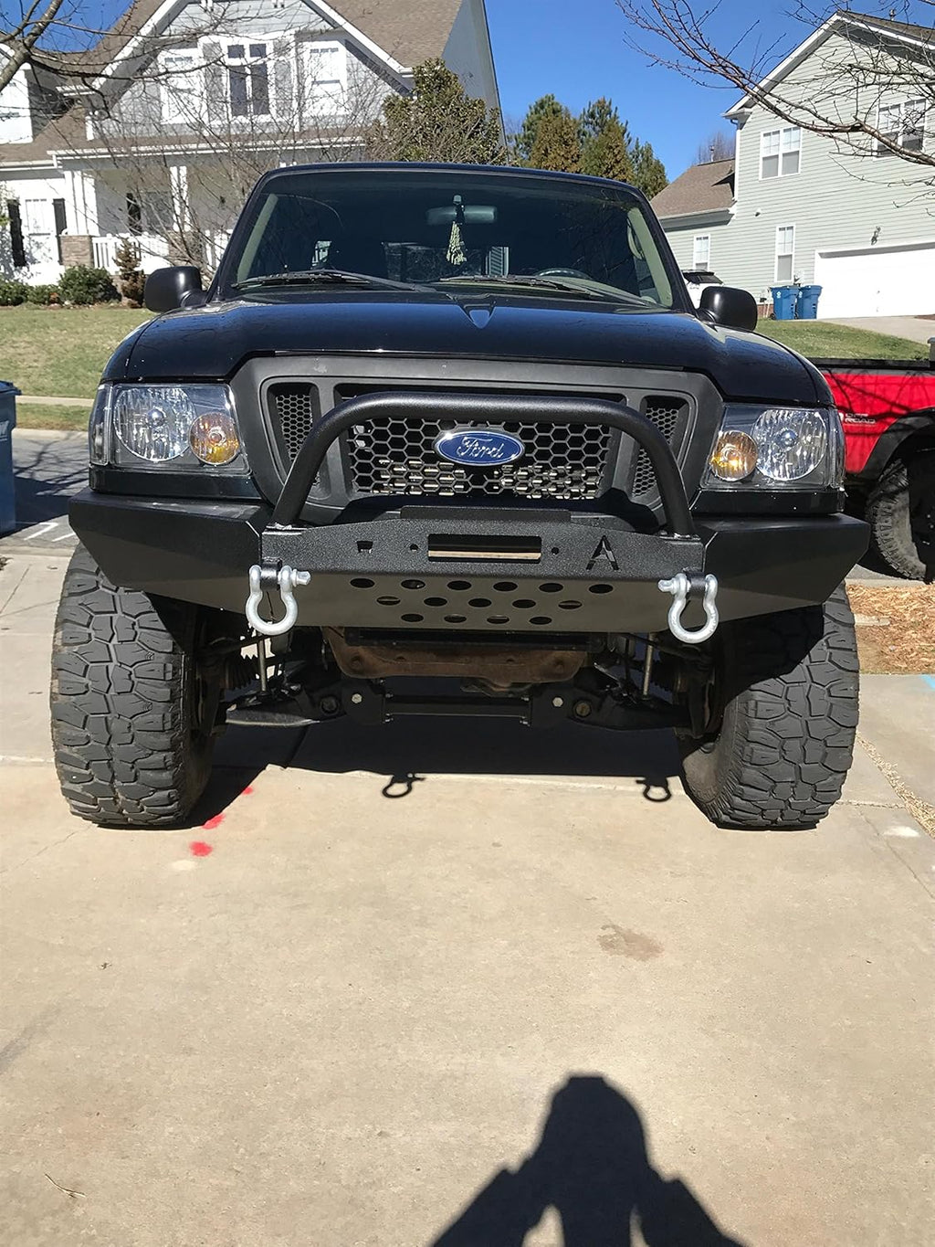 Modular Front Bumper with Bull Bar Y7407