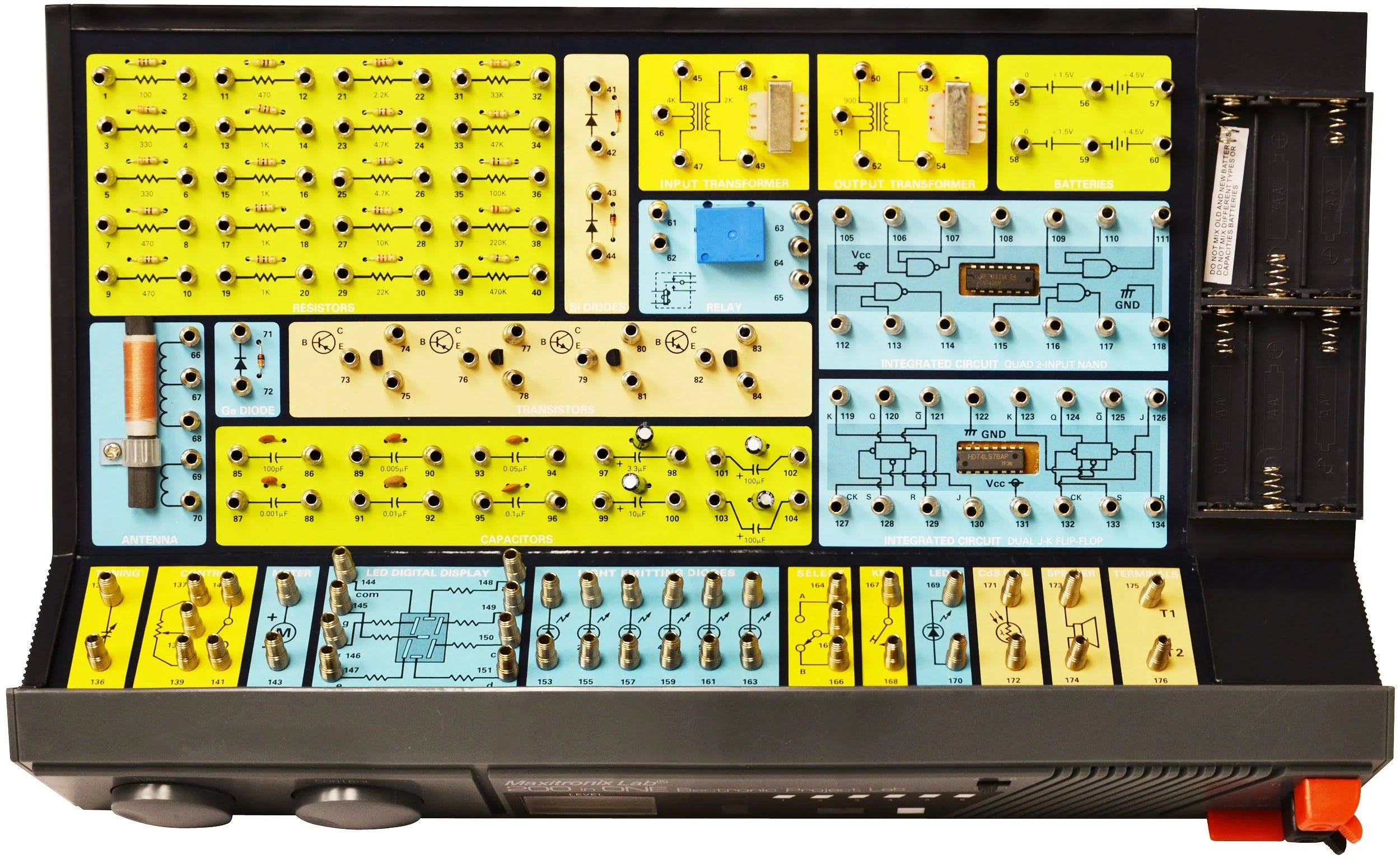 200-in-1 Electronic Project Lab U740709