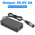 XLR Adapter Charger for 25.2V Li-ion Battery Electric Bike P7530