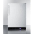 Black Freestanding Upright Counter Depth Freezer U420