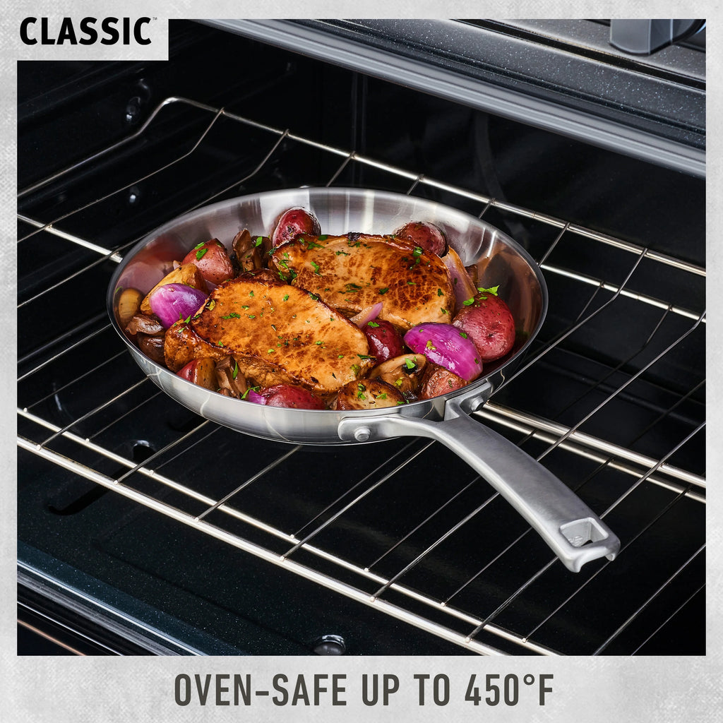 10-Piece Stainless Steel Cookware Set U827893