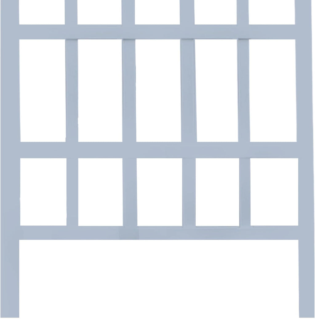 White 35 x 75 Inch Garden Trellis I93400