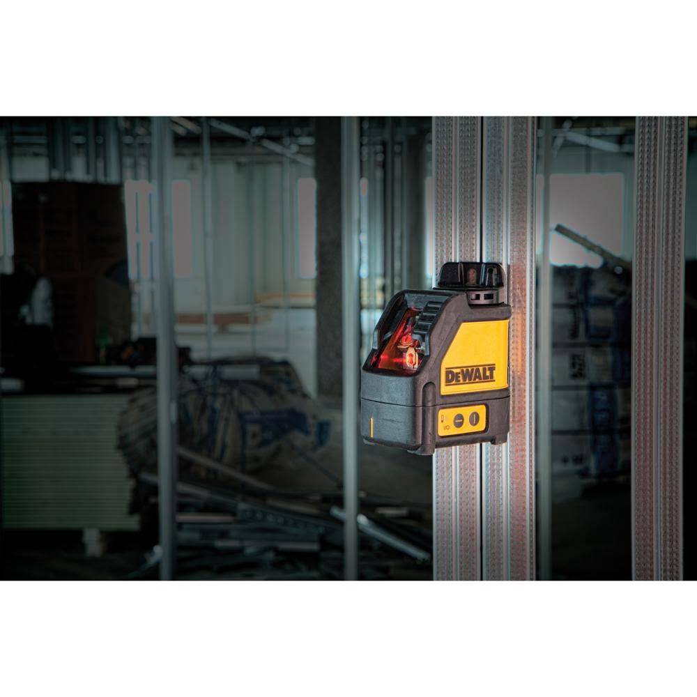 Cross Line Laser Level with Laser Distance Measurer Q21743