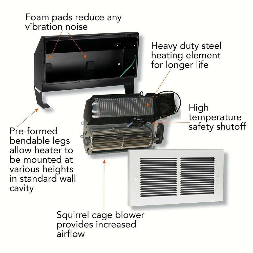 Almond Register Heater Grill Y72968