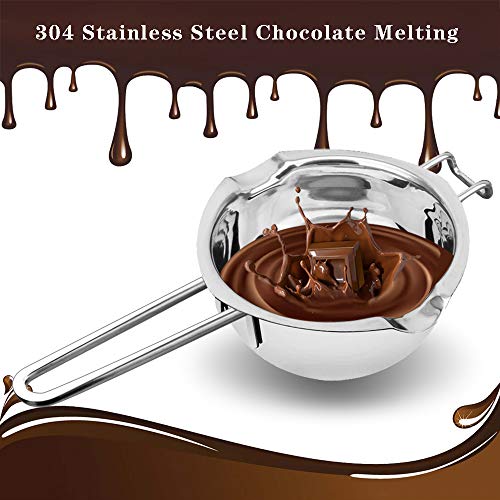18/8 Steel Double Boiler Pot Set, 2 Cup Capacity W3293