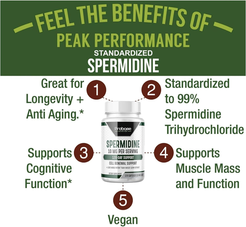 120 Capsules Spermidine W54253
