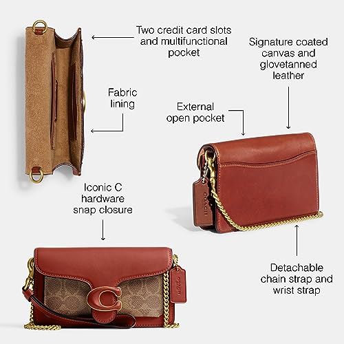 Coated Canvas Wristlet X995