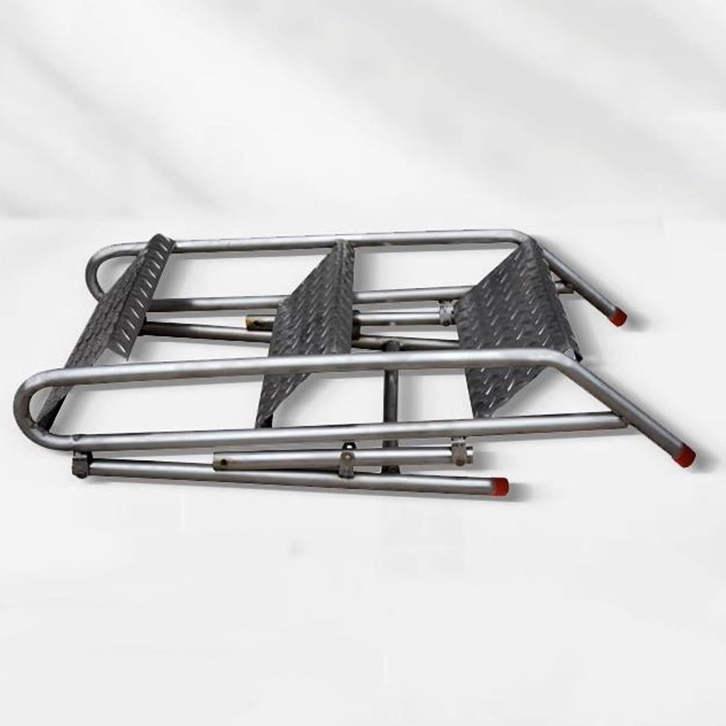4 Step Steel Folding Ladder with Handrails N943