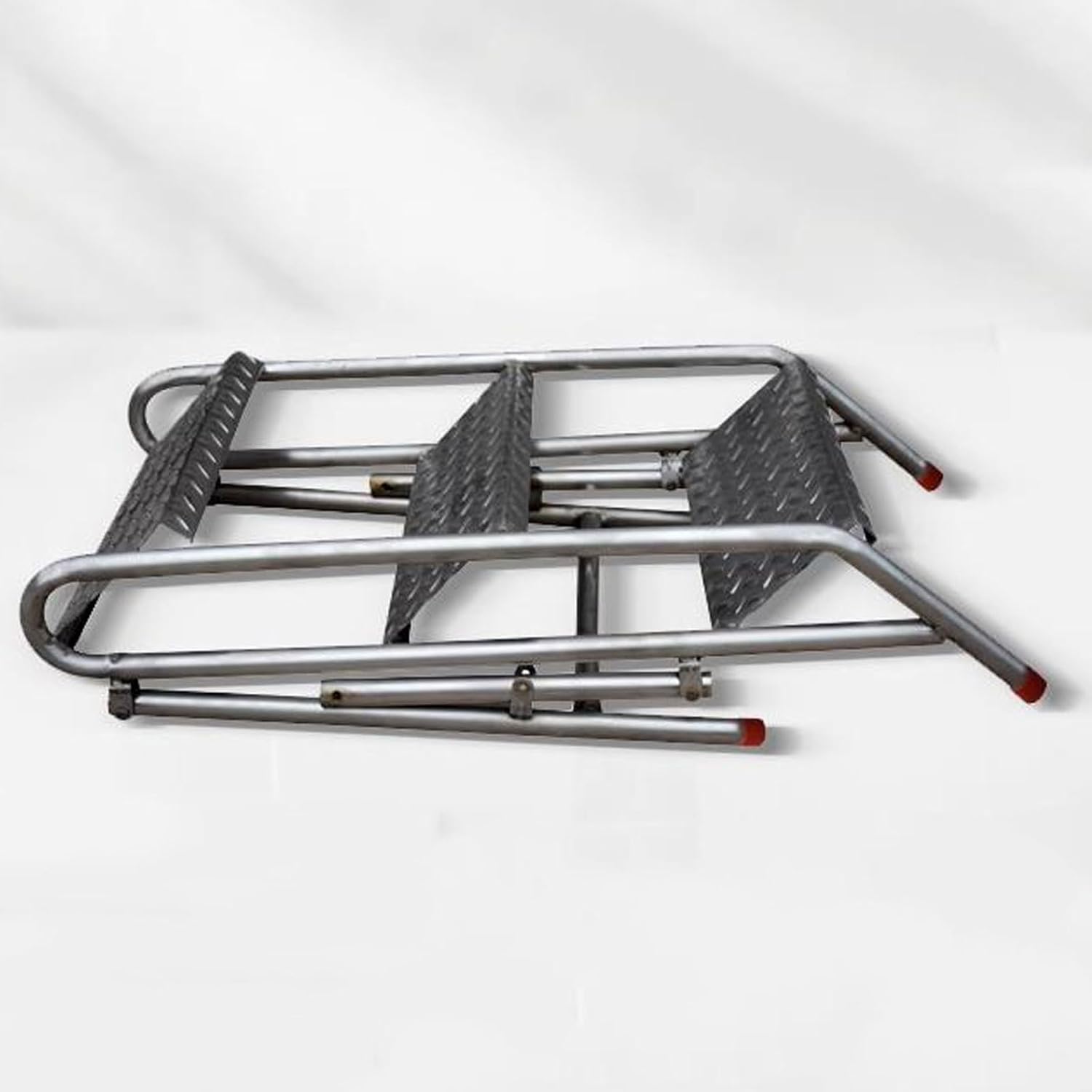 4 Step Steel Folding Ladder with Handrails N943
