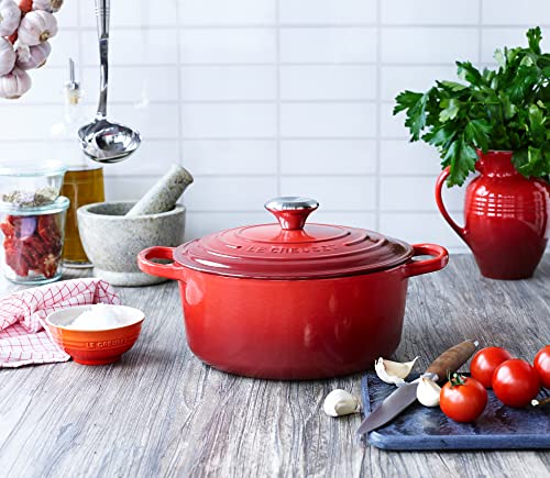 Enameled Cast Iron Round Dutch Oven P360