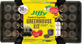 50mm Seed Starting Greenhouse Kit with 36 Biodegradable Expanding Peat Pellets L214