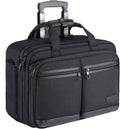 Black Rolling Laptop Bag with RFID Pockets F614048
