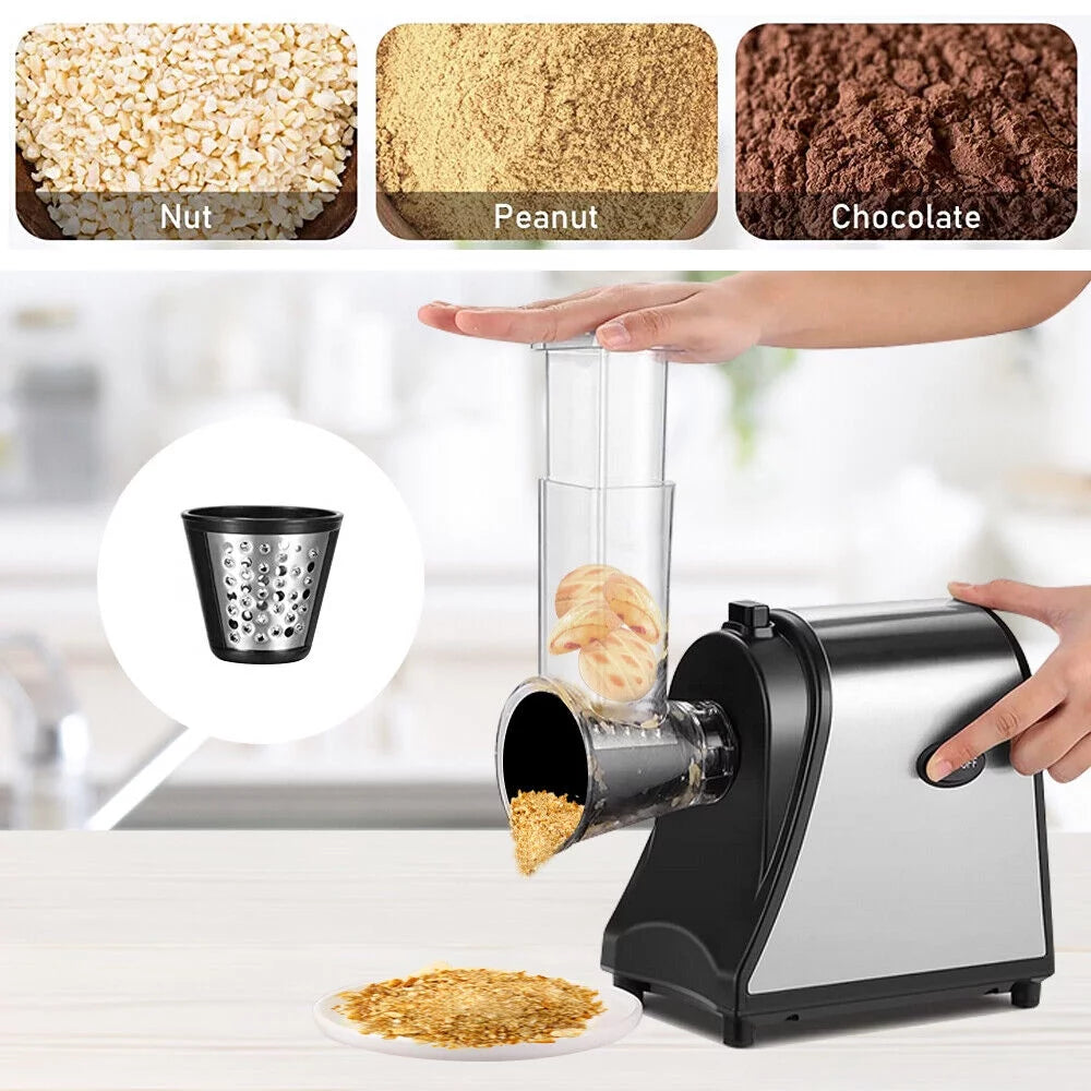 Electric Cheese Grater, Electric Slicer Shredder, Chopper E98786