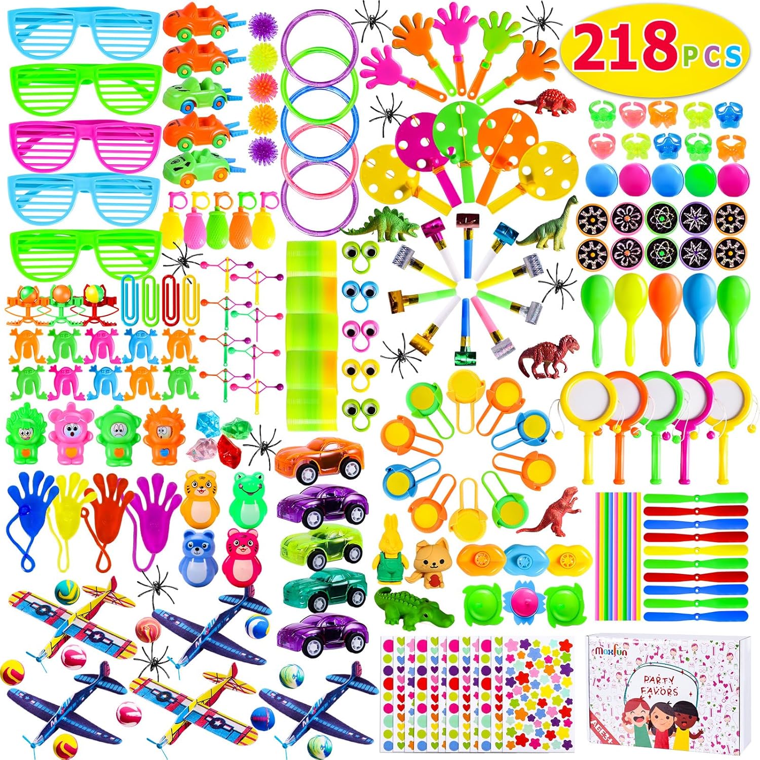 218pcs Party Toys Assortments E6378