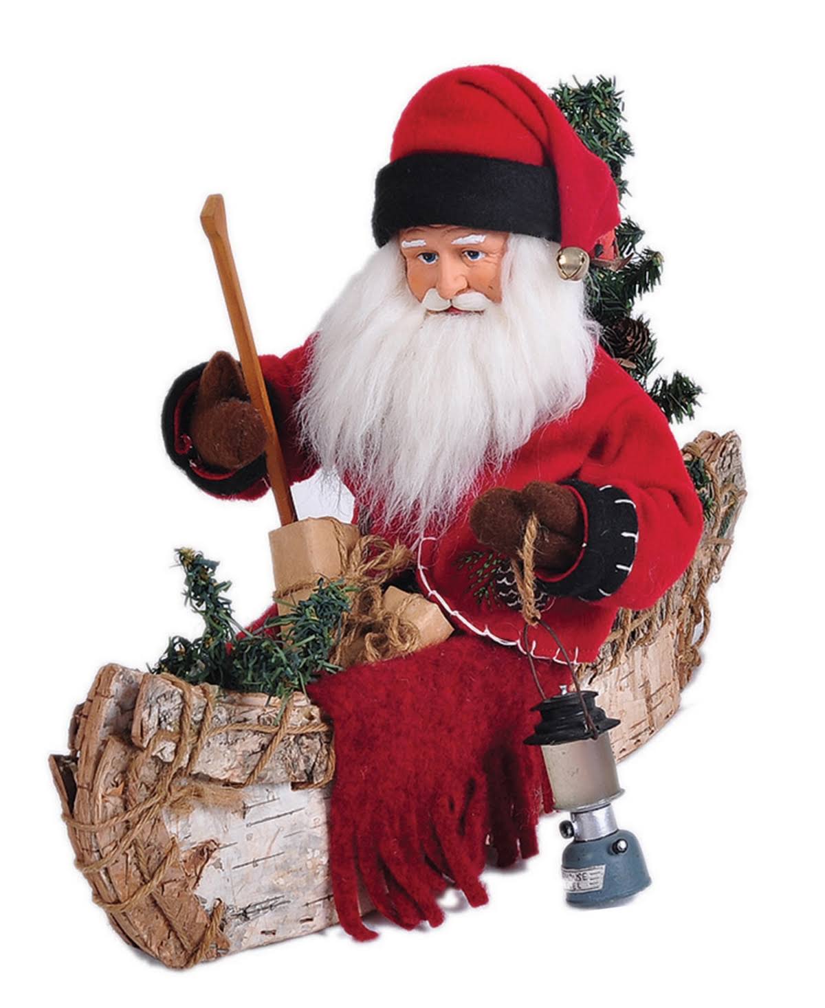 Santa in A Canoe U539243