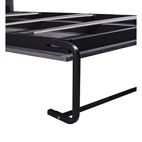 Twin Murphy Bed Wood Wall Bed Q8437