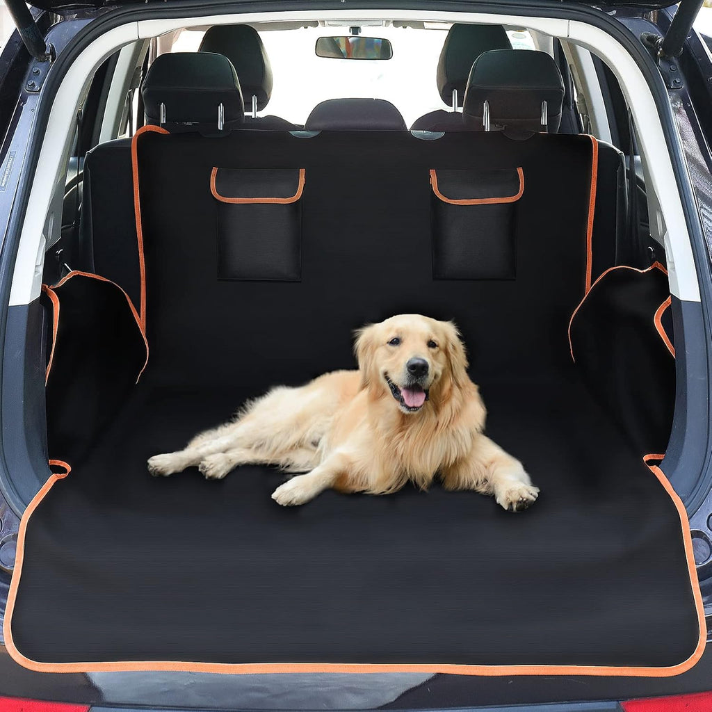 Yellow Washable Waterproof Pet Cargo Cover Liner D935711