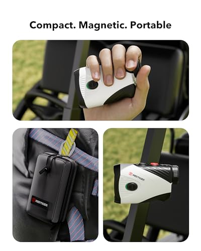 1200 Yards Laser Range Finder with Slope, 7X Magnification, Rechargeable G76654
